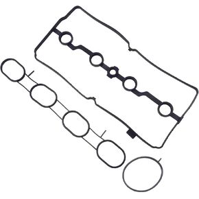 Valve Rocker Cover Gasket Compatible with Nissan for NV200 for Valve 2014 2015 2016 2017 2018 2019 Cover Gasket Set OEM:13270-5TA0A 14035EL00A 16175-JA00A Sealing Gasket in Kuwait