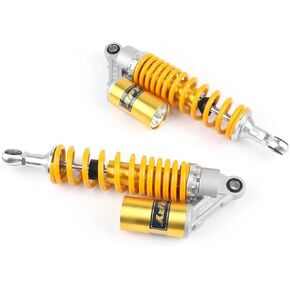 2pcs 13.5" 340mm Shocker Rear Shock Absorbers Fit for H-rley D-cati Yellow in Kuwait
