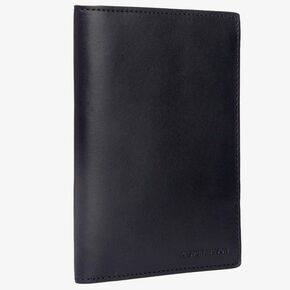 Kasper Maison Premium Leather RFID Passport Cover & Travel Wallet with Anti-theft RFID Blocking - British Tan in Kuwait