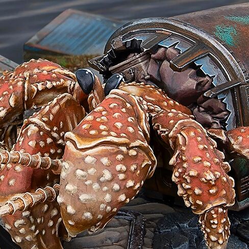 Modiphius Entertainment: Fallout Miniatures: مخلوقات - Hermit Crab - شكل من الراتنج مقاس 32 مم وقاعدة ذات مناظر خلابة مقاس 100 مم، غير مطلية وغير مجمعة، لعبة RPG على الطاولة in Saudi Arabia