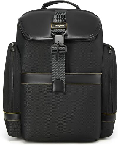 حقيبة ظهر للكمبيوتر المحمول للسفر للأعمال من CROSSGEAR، معتمدة من إدارة أمن المواصلات الأمريكية (TSA)، تناسب أجهزة الكمبيوتر المحمول مقاس 16 بوصة، متعددة الجيوب، منفذ USB، مقاومة للماء، حقيبة نهارية كاجوال للرجال، حقيبة ظهر للعمل أثناء التنقل in Kuwait