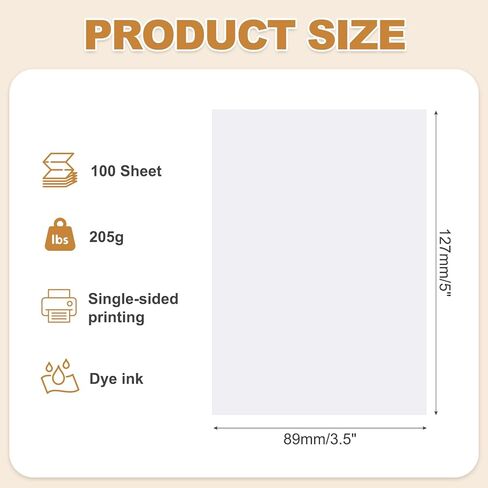 MECCANIXITY 20 Sheets Glossy Photo Paper, 8x12 Inches Picture Paper 180gsm Glossy Card Stock for Inkjet Printing Printer,Making Pictures Greeting Card Printing in Saudi Arabia