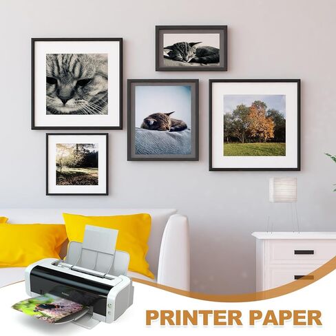 MECCANIXITY 20 Sheets Glossy Photo Paper, 8x12 Inches Picture Paper 180gsm Glossy Card Stock for Inkjet Printing Printer,Making Pictures Greeting Card Printing in Saudi Arabia
