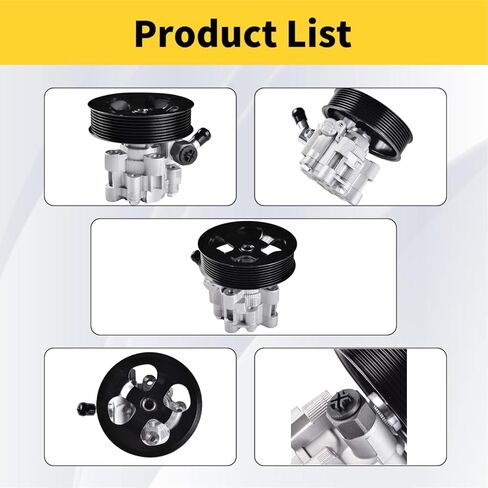 مضخة توجيه كهربائية جديدة متوافقة مع Toyota Tundra 2007 2008 2009 2010 2011 2012 2013 2014 2015 2016 V8 4.6L 5.7L بنزين/فليكس 4WD/ RWD استبدال #21-5486، 9901077 in Saudi Arabia