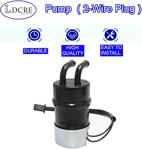 Pump (2-Wire Plug) for Suzuki Intruder 1400 VS1400GL 1987–2004, S83 2005–2008, Replaces 15100-38A00 15100-38A01 in Saudi Arabia