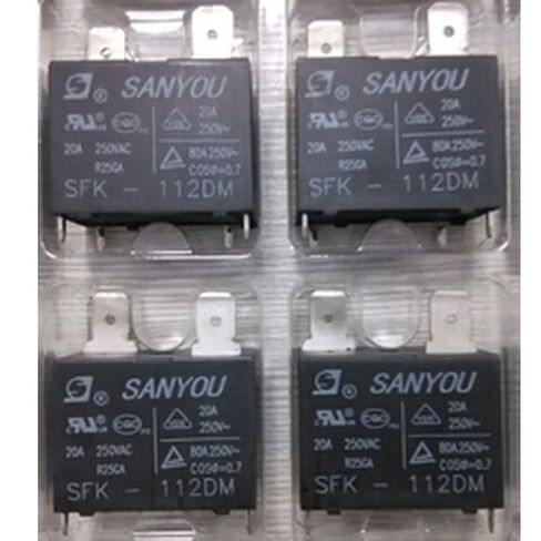 20 قطعة/الوحدة 100% SANYOU التتابع SFK-112DM 12V 20A 250VAC لمكيف الهواء تيار مستمر مرحل الطاقة الصغيرة in Saudi Arabia