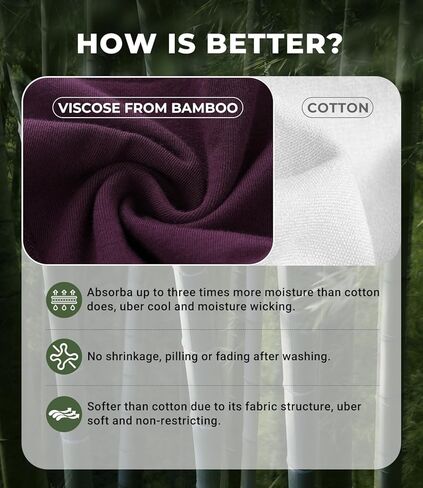 BAMBOO COOL Women's Underwear Mid Waisted Brief Ladies Seamless Panties Moisture Wicking Stretchy Full Coverage 5 Pack in Kuwait