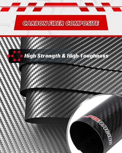 JFG RACING دراجة نارية من ألياف الكربون شوكة التفاف الأحذية التمساح الحرس حامي الجبهة الصدمات يغطي الجراميق لمعظم الدراجة الترابية، 2 قطعة 260 مم in Kuwait