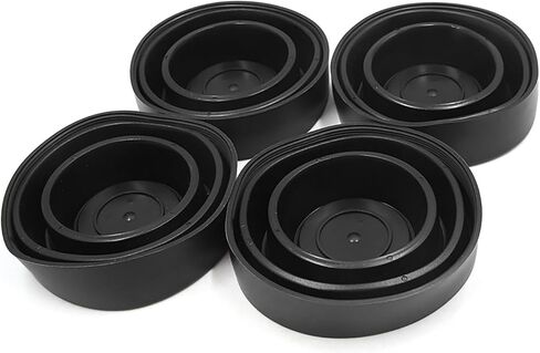 Universal 4Pcs Black Rubber Housing Seal Cap Dust Cover for Car LED Headlight Auto Replacement Parts in Saudi Arabia