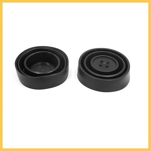 Universal 4Pcs Black Rubber Housing Seal Cap Dust Cover for Car LED Headlight Auto Replacement Parts in Saudi Arabia