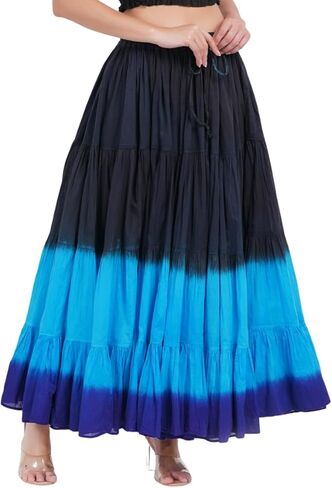 Wevez Women's Belly Dance Cotton 12 Yard Skirt in Kuwait