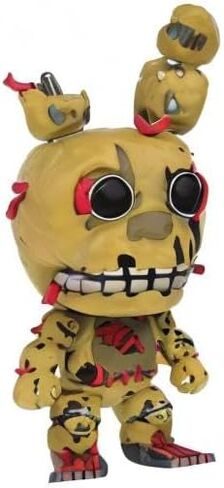POP Five Nights at Freddy's - Springtrap Funko Pop! Vinyl Figure (Bundled with Compatible Pop Box Protector Case), Multicolored, 3.75 inches in Saudi Arabia