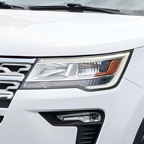 مجموعة تلوين المصابيح الأمامية الكاملة من BOGAR TECH DESIGNS متوافقة مع Ford Explorer 2016-2019، دخان داكن in Saudi Arabia