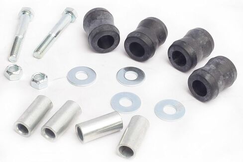 Shock Bushing Kit & Sway Bar Links Kit about 4 Hourglass Eye Bushing,2 X 5/8" Sleeves,2 X M12 Sleeves,2 X 3/8-16 * 62.5 Bolt,contains Nuts and Washer. in Saudi Arabia