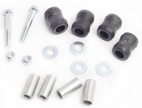 Shock Bushing Kit & Sway Bar Links Kit about 4 Hourglass Eye Bushing,2 X 5/8" Sleeves,2 X M12 Sleeves,2 X 3/8-16 * 62.5 Bolt,contains Nuts and Washer. in Saudi Arabia