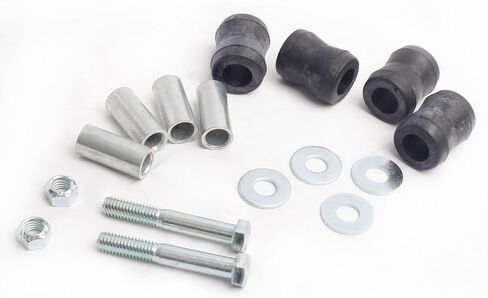 Shock Bushing Kit & Sway Bar Links Kit about 4 Hourglass Eye Bushing,2 X 5/8" Sleeves,2 X M12 Sleeves,2 X 3/8-16 * 62.5 Bolt,contains Nuts and Washer. in Saudi Arabia