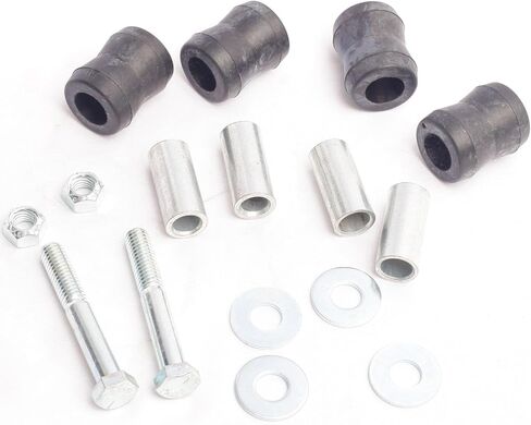 Shock Bushing Kit & Sway Bar Links Kit about 4 Hourglass Eye Bushing,2 X 5/8" Sleeves,2 X M12 Sleeves,2 X 3/8-16 * 62.5 Bolt,contains Nuts and Washer. in Saudi Arabia