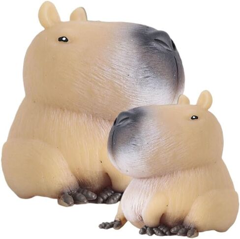 4 PCS Capybara Relieve Stress Toys, Squeeze Toys with Relieves Stress, Capybara Toys for Adult (capybara1-3) in Saudi Arabia