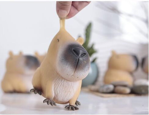 4 PCS Capybara Relieve Stress Toys, Squeeze Toys with Relieves Stress, Capybara Toys for Adult (capybara1-3) in Saudi Arabia