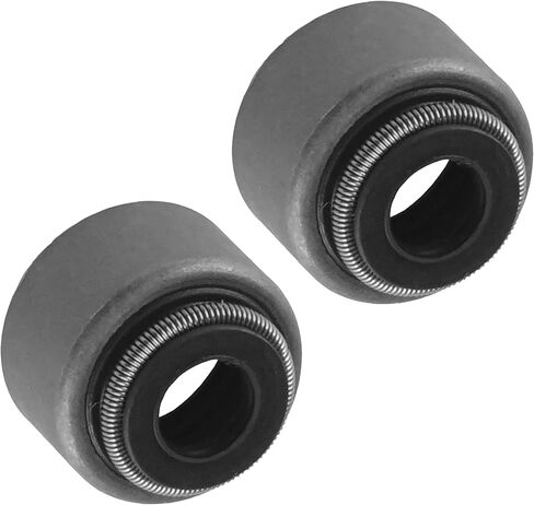 Caltric 2x Valve Stem Seal Compatible with Yamaha Raptor 250 2008 2009 2010 2011 2012 in Saudi Arabia