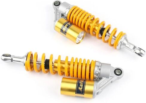 2pcs 13.5" 340mm Shocker Rear Shock Absorbers Fit for H-rley D-cati Yellow in Saudi Arabia