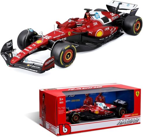 1/18 2025 Race SFR SF25 F1 16# Charles Leclerc F1 SF-25 44# Lewis Hamilton Alloy Car Die Cast Car Model Vehicle Diecast Formula (1/18 SF25 44#) in Saudi Arabia