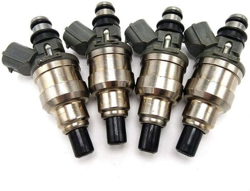 4 قطعة 1988-1991 يناسب تويوتا كامري 2.0L-L4 حاقن الوقود FJ169 195500-2040 in Saudi Arabia