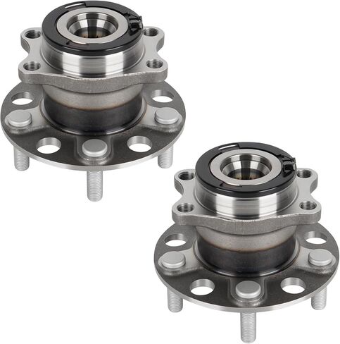 2PCS ILONPA 512333 Rear Wheel Bearing & Hub Assembly for 2007-2017 Jeep Compass Patriot 4WD ONLY/ 2007-2008 Dodge Caliber AWD ONLY, 5 Lug w/ABS Hubs Assemblies 2009 2010 2011 2012 2013 2014 2015 2016 in Saudi Arabia