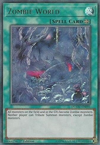 Zombie World - DUOV-EN091 - Ultra Rare - 1st Edition in Saudi Arabia