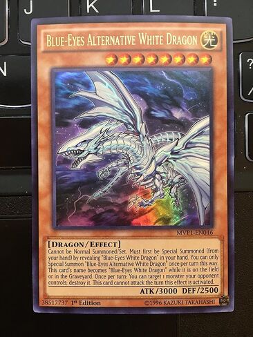 YU-GI-OH! - Blue-Eyes Alternative White Dragon (MVP1-EN046) - The Dark Side of Dimensions Movie Pack - 1st Edition - Ultra Rare in Saudi Arabia