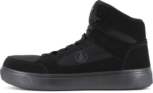 Volcom® Evolve EH Comp Toe Men Shoes – Suede and Leather Upper – Soft Insole – Memory Foam Cushioning Black/Wheat 11 W in Saudi Arabia