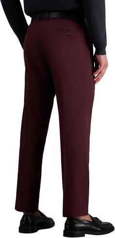 J.M. Haggar Men's Premium Stretch Tailored Fit Subtle Pattern Suit Separates-Pants, Dark Navy-Jacket, 50 R in Kuwait