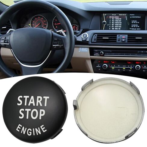 Engine Start Stop Button Switch Cover Replacement for X5 E70 X6 E71 E60 E87 E83 E89, 3 Series E90/E91/E92/E93 325 328 330 335 in Saudi Arabia