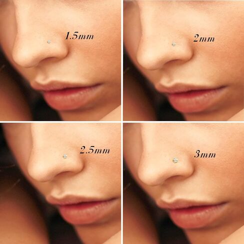 21 Pcs Hoop Nose Rings Surgical Steel Nose Rings for Women 20G Nose Piercing Jewelry Silver Gold Black Nose Piercings Corkscrew Nose Studs L Shaped Nose Rings Nose Rings Hoops 6mm 8mm 10mm 12mm in Kuwait