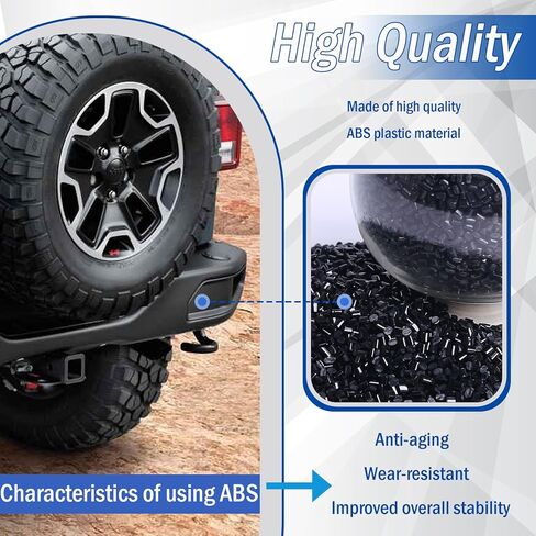 Rear Left & Right Side Bumper Close Out Panel Bumper Cover Spacer Trim Panel Compatible with 2013 2014 2015 2016 2017 2018 Jeep Wrangler JK 3.6L V6 Repalce 68231987AA 68231986AA in Saudi Arabia