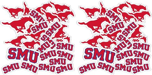 Desert Cactus Southern Methodist University SMU Mustangs Stickers Vinyl Decals Laptop Water Bottle Car Scrapbook T1 (Type 1-1) in Kuwait