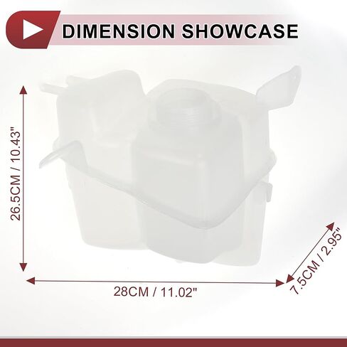 1 Pc Engine Coolant Reservoir Water Expansion Tank for Jaguar S-Type 2000 2001 2002 3.0L 4.0L Coolant Radiator Reservoir Bottle No.C2C34318 in Saudi Arabia