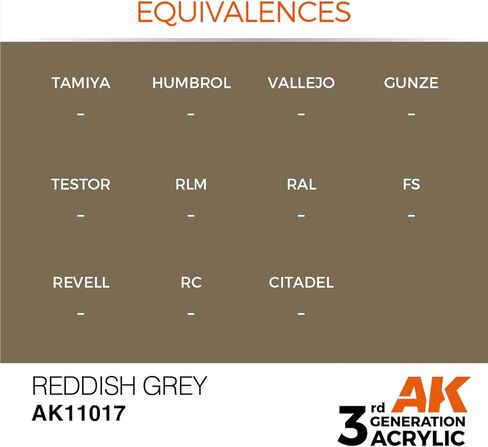 AK Interactive 3rd Gen - Reddish Grey in Saudi Arabia
