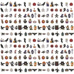 Sailanzi 48 قطعة من سبائك المينا على شكل بيضة عيد الفصح وأرنب موجة شريطية قلادة صناعة المجوهرات DIY سلسلة المفاتيح أقراط قلادة تصميم مختلف سحر لصنع المجوهرات وقلادة الأساور (HK752) in Kuwait