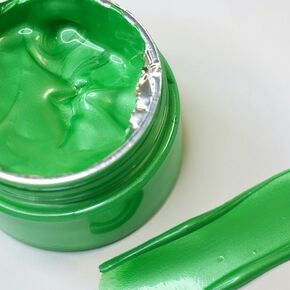 Shimmer Metallic Acrylic Paint Chalk Paste 1.7oz/50ml, Ideal for Wood/T-Shirts/Glass/Stone, DIY Crafts Projects Glitter Pearlescent Golden Pigment Suitable for Beginners Artists (Pearlescent White) in Saudi Arabia