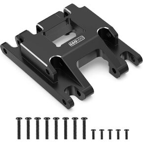 حامل ناقل الحركة COOWOO RC، جزء ترقية لحامل ناقل الحركة بلوحة انزلاقية للسيارات الزاحفة 1/18 TRX-4M RC، متانة وثبات معززة، مصنوعة من سبائك الألومنيوم، أزرق in Kuwait