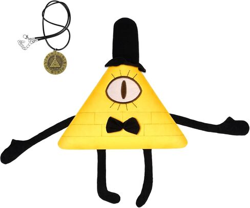 لعبة Bill Cipher القطيفة مع قلادة، لعبة أزياء الجاذبية، مجموعة هدايا للمعجبين، الهالوين/عيد الميلاد in Saudi Arabia