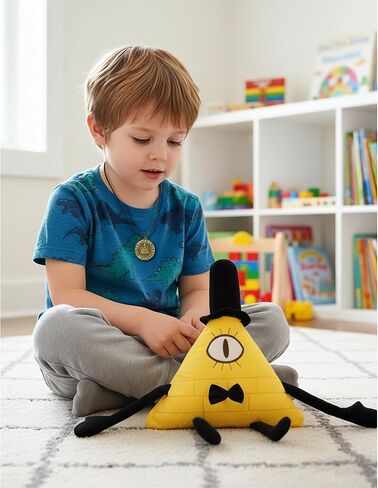 لعبة Bill Cipher القطيفة مع قلادة، لعبة أزياء الجاذبية، مجموعة هدايا للمعجبين، الهالوين/عيد الميلاد in Saudi Arabia