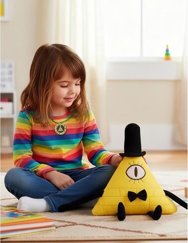 لعبة Bill Cipher القطيفة مع قلادة، لعبة أزياء الجاذبية، مجموعة هدايا للمعجبين، الهالوين/عيد الميلاد in Saudi Arabia