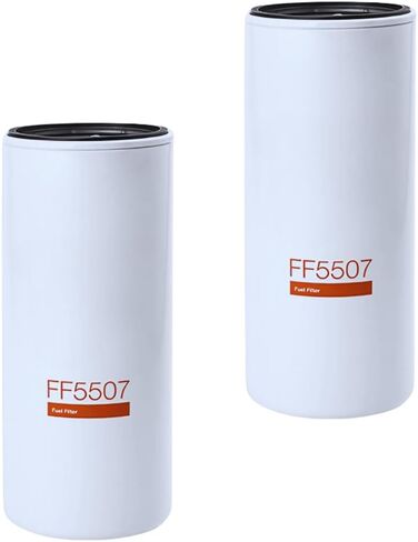 2 Pack FF5507 Fuel Filter Spin-On for Various Truck Replacing Part Numbers FF5507, BF7814, 20430751, P550529, 33721, SP928 in Saudi Arabia