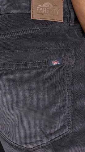 Faherty Men's Stretch Terry Corduroy 5-Pocket Pants in Kuwait