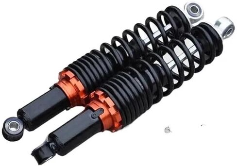 Scooter Shock Absorber Motorcycle Shocks Rear Shock Absorbers 25 27 31cm Spring Damper Heavy Duty Replacement Parts For Most(27cmX2) in Saudi Arabia