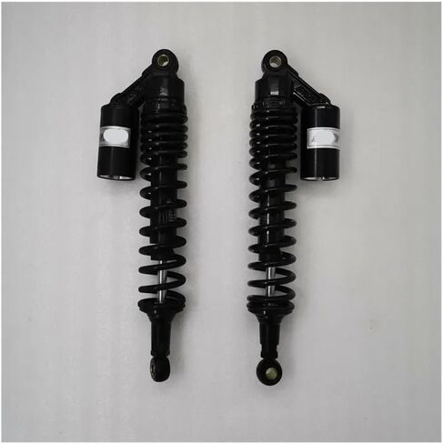 420mm Motorcycle 8mm spring Shock Absorber for H-nda ATV fit 405mm-425mm black(All black) in Saudi Arabia