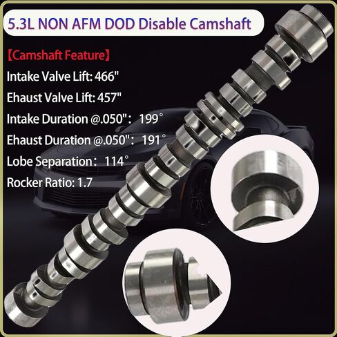 M295HV 5.3 Engine Non AFM/DOD Disable Camshaft Lifters w/Head Gasket Set Timing Chian Kit Oil Pump Fit For Chevy Avalanche Silverado/Suburban 1500 Tahoe GMC Envoy Sierra Buick Rainier 5.3L 2005-2014 in Saudi Arabia