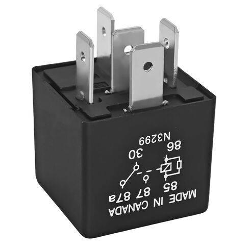 مرحل السيارة P6SDT FOAB-14B192-AA (حزمة من 4) - عالي الأداء 40A 12VDC 5-Pin F0AB-14B192-AA لأنظمة Ford الكهربائية in Saudi Arabia